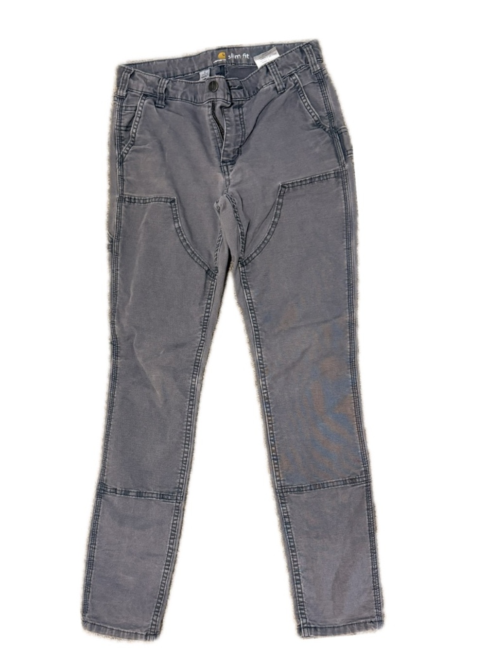 Carhartt Women’s Slim Fit Jeans in Charcoal Gray (regular length)
